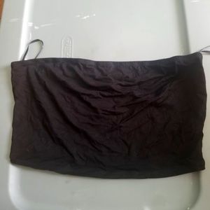 Black SHEIN Tube Top